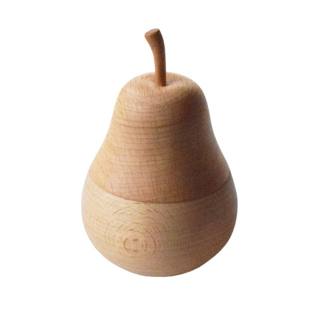 contenedor de palillos en forma de pera.